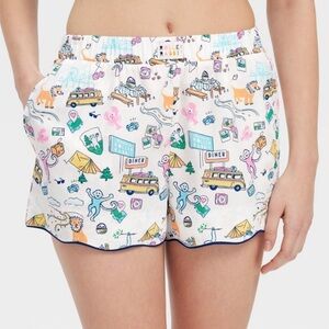 Roller Rabbit × Target Roadtrip Poplin
Boxer Shorts Blue/Yellow/Pink S